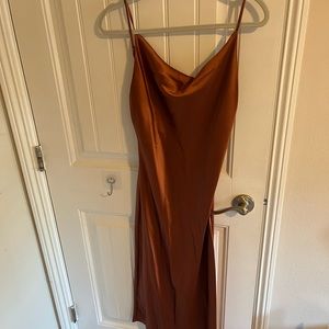 Petal and Pup Satin Dress
